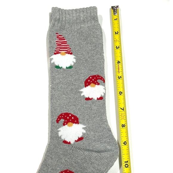 Unisex Christmas Gnome Socks Family Fun Holiday Matching Adult Shoe Size (8-13) - Picture 3 of 4